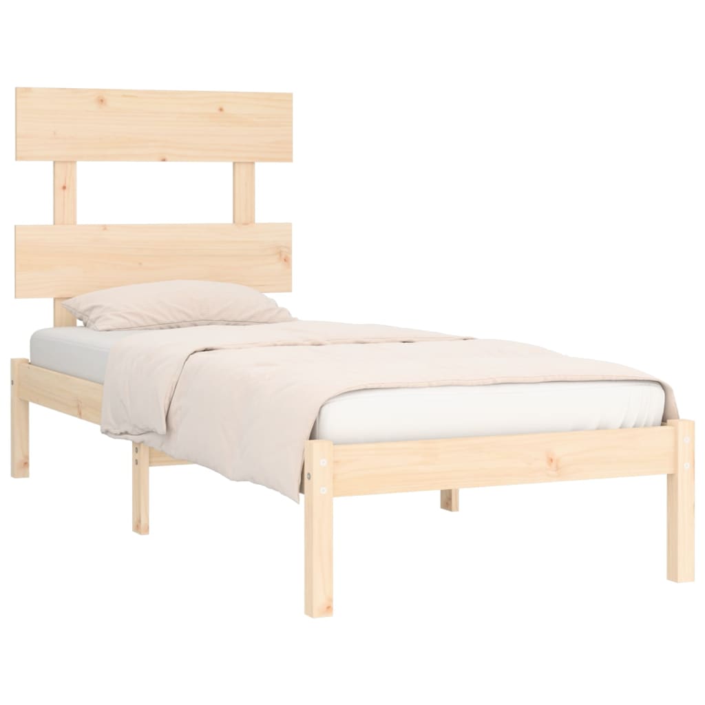 sengeramme 75x190 cm massivt træ