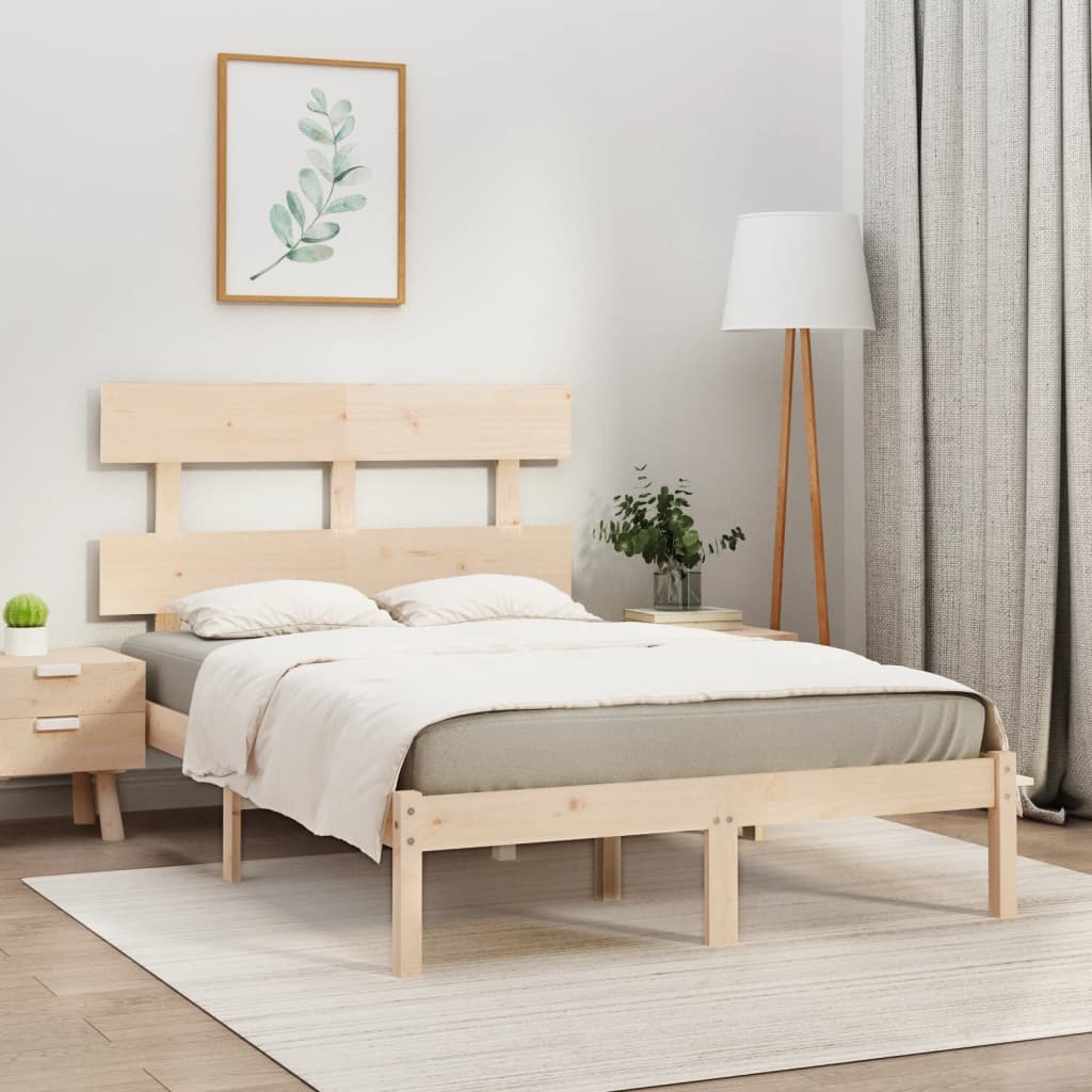 sengeramme 140x190 cm massivt træ