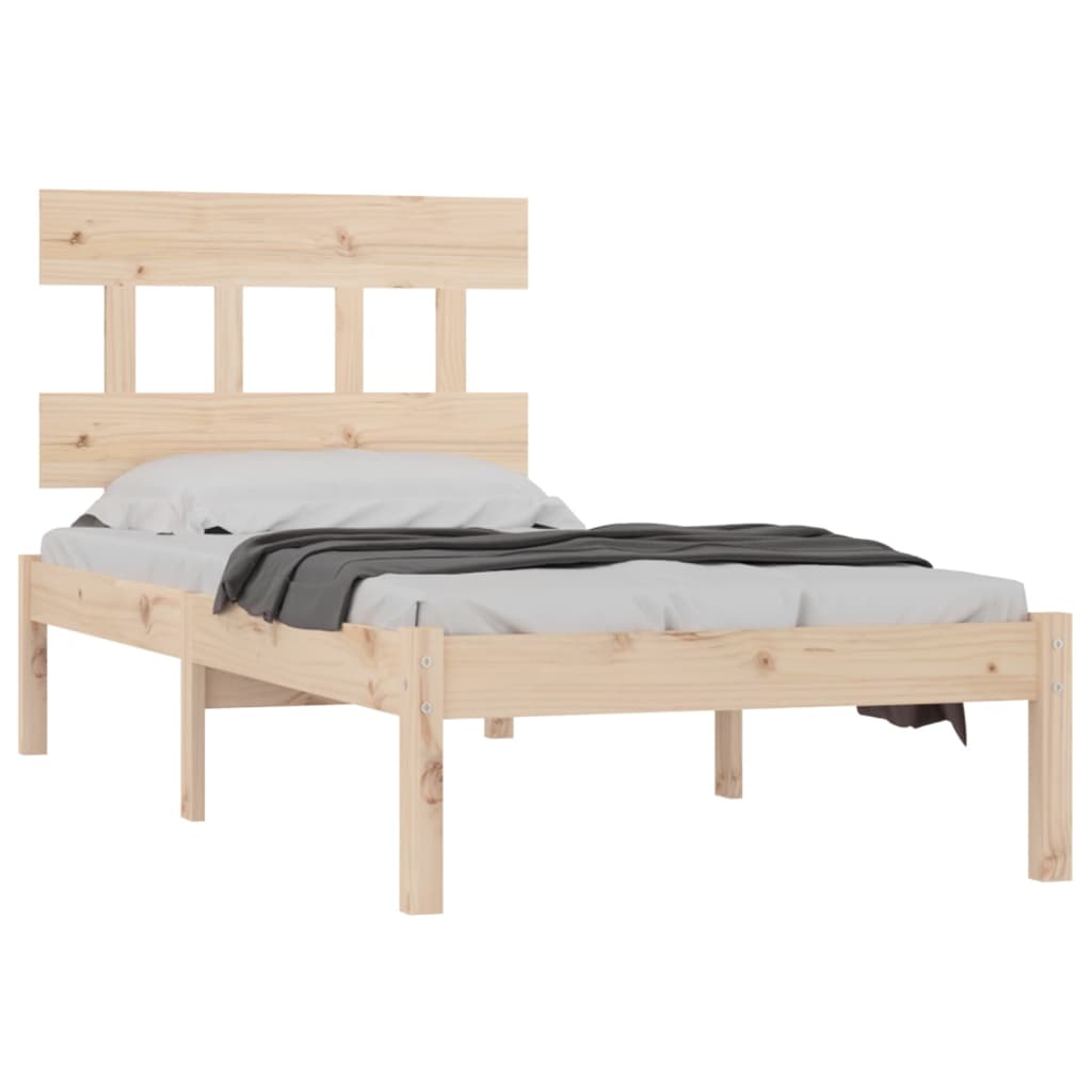 sengeramme 90x190 cm massivt træ