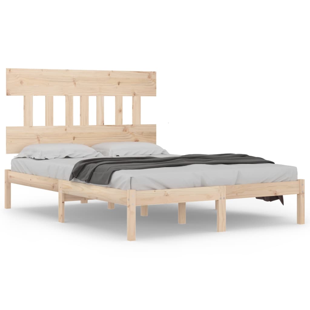 sengeramme 140x190 cm massivt træ