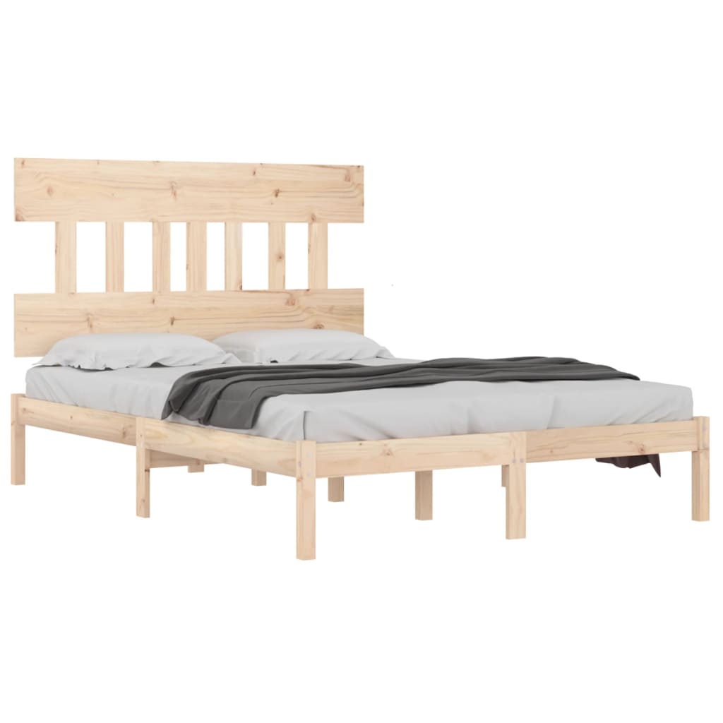 sengeramme 140x190 cm massivt træ