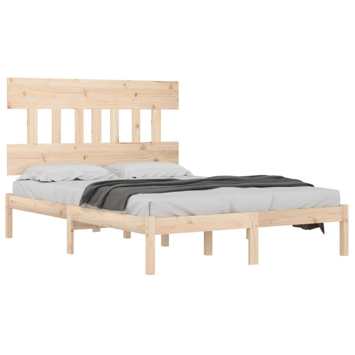 sengeramme 140x190 cm massivt træ