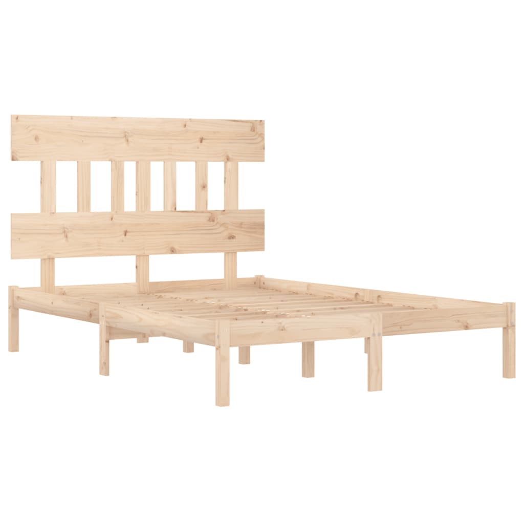 sengeramme 140x190 cm massivt træ