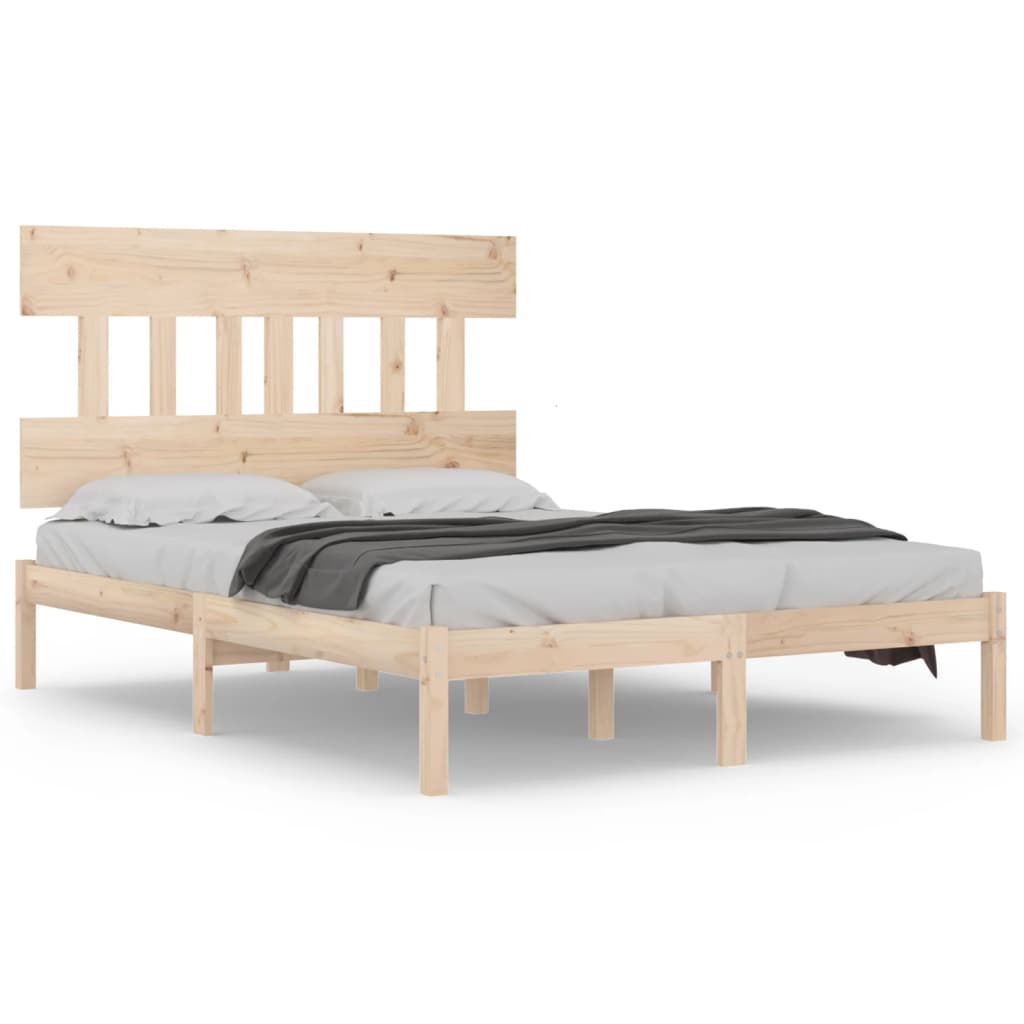sengeramme 200x200 cm massivt træ