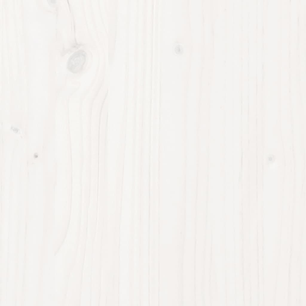 sengeramme 75x190 cm Small Single massivt træ hvid
