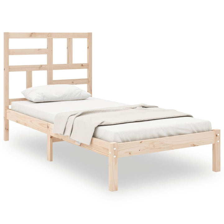 sengeramme 75x190 cm massivt træ