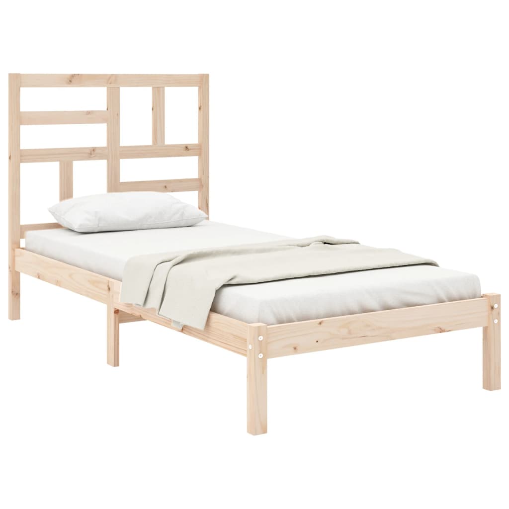 sengeramme 75x190 cm massivt træ