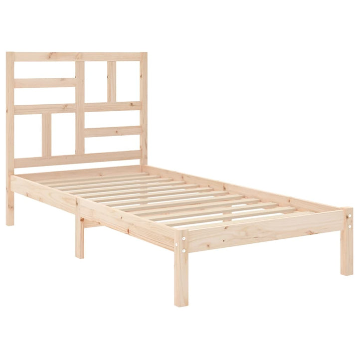 sengeramme 75x190 cm massivt træ