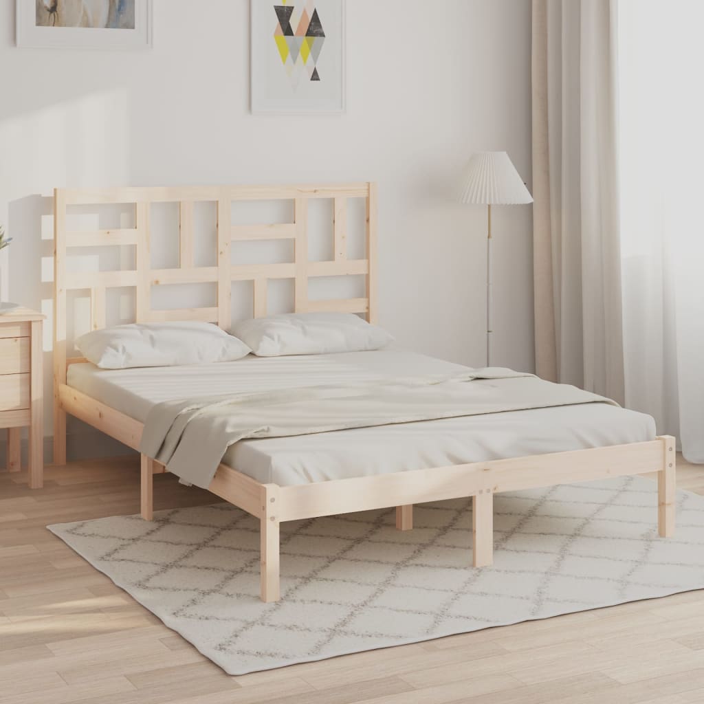 sengeramme 140x190 cm massivt træ