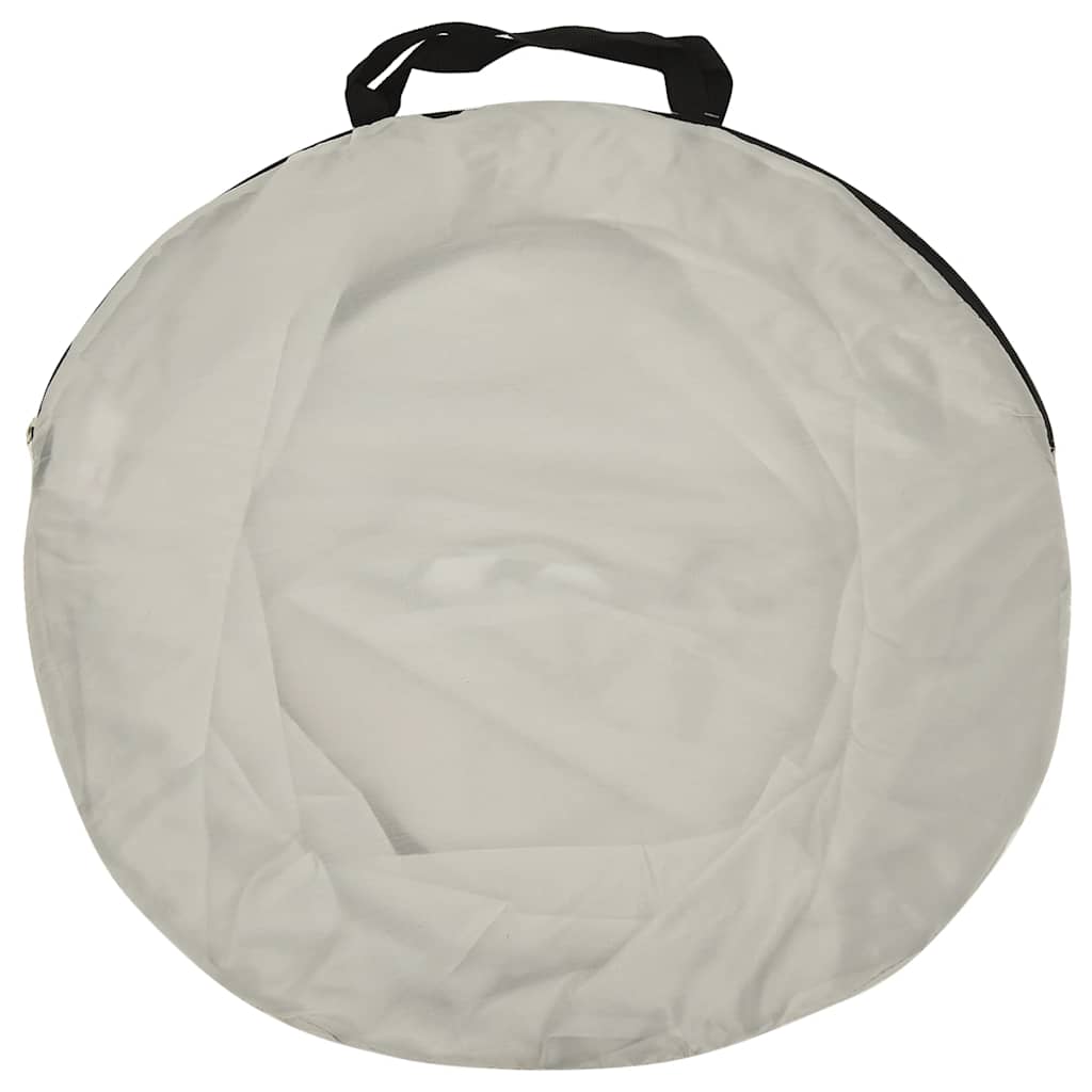 legetelt til børn 174x86x101 cm 250 bolde elefant grå