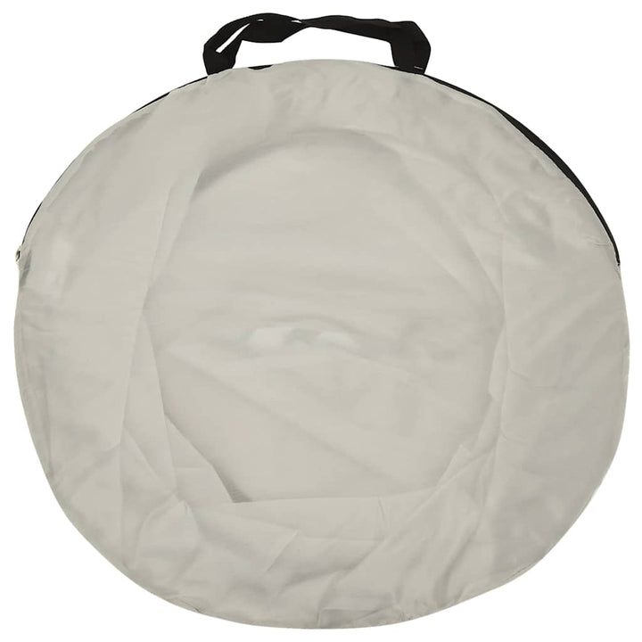 legetelt til børn 174x86x101 cm 250 bolde elefant grå