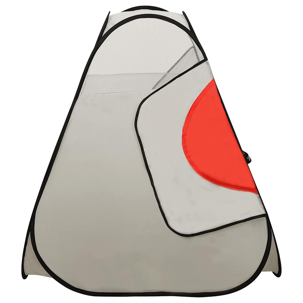 legetelt til børn 174x86x101 cm 250 bolde elefant grå