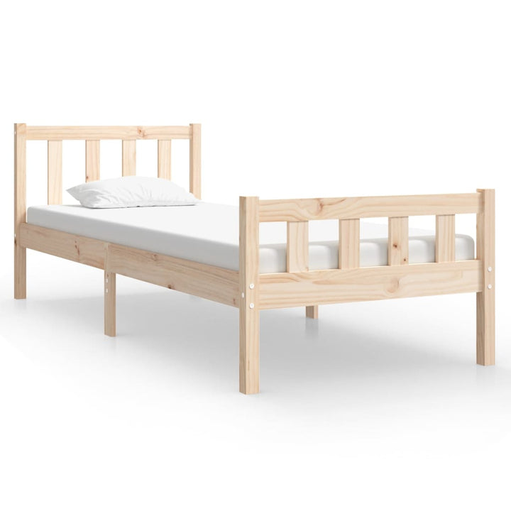 sengeramme 75x190 cm massivt træ