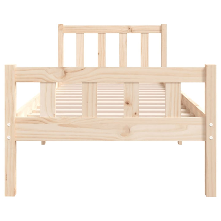 sengeramme 75x190 cm massivt træ