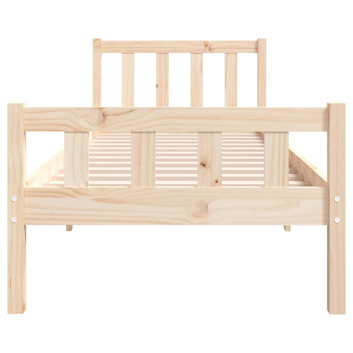 sengeramme 90x190 cm massivt træ