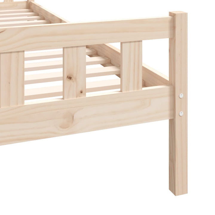 sengeramme 90x190 cm massivt træ