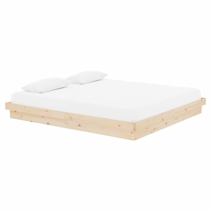 sengeramme 180x200 cm massivt fyrretræ