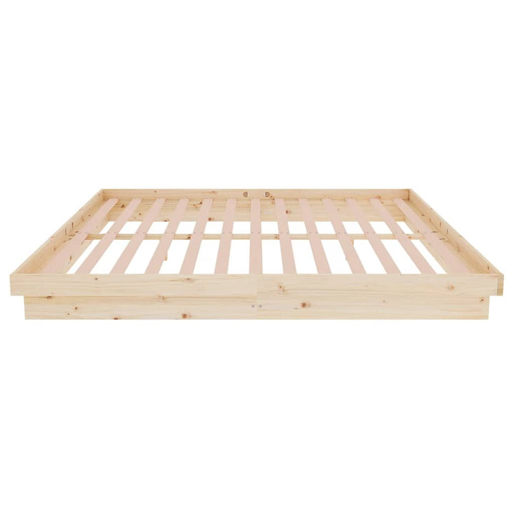 sengeramme 180x200 cm massivt fyrretræ