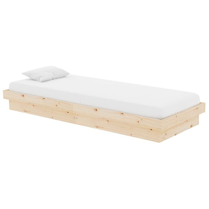 sengeramme 75x190 cm massivt træ
