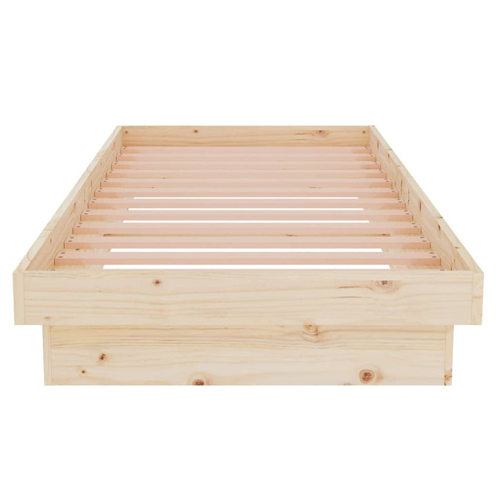 sengeramme 75x190 cm massivt træ