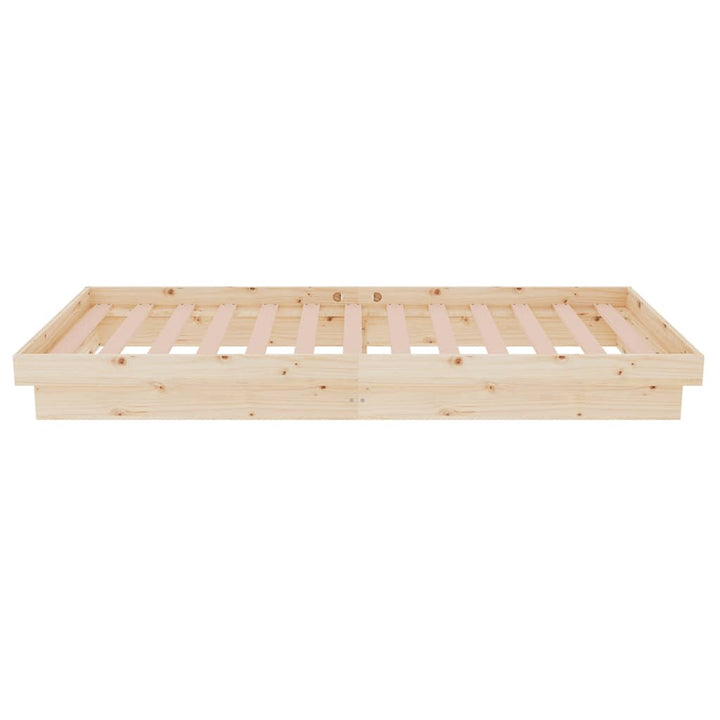 sengeramme 75x190 cm massivt træ