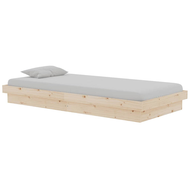sengeramme 90x190 cm massivt træ
