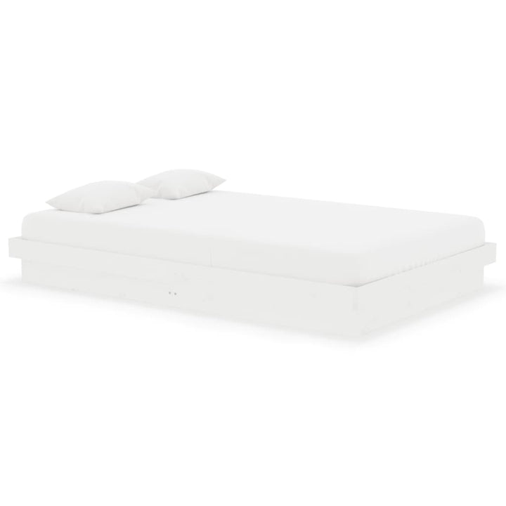 sengeramme 120x190 cm Small Double massivt træ hvid