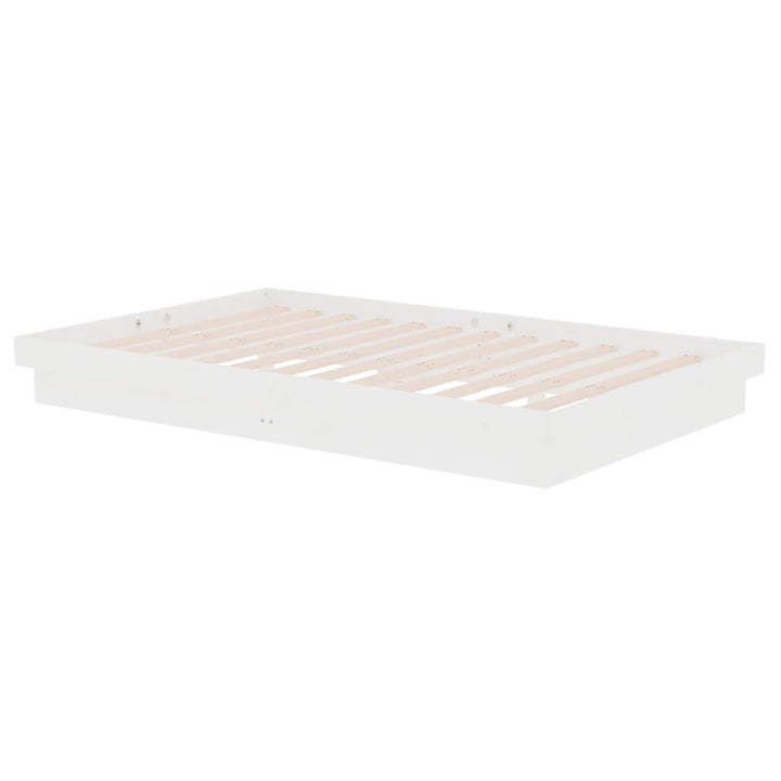 sengeramme 120x190 cm Small Double massivt træ hvid