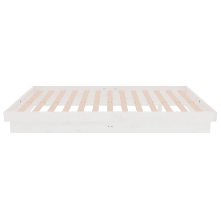 sengeramme 120x190 cm Small Double massivt træ hvid