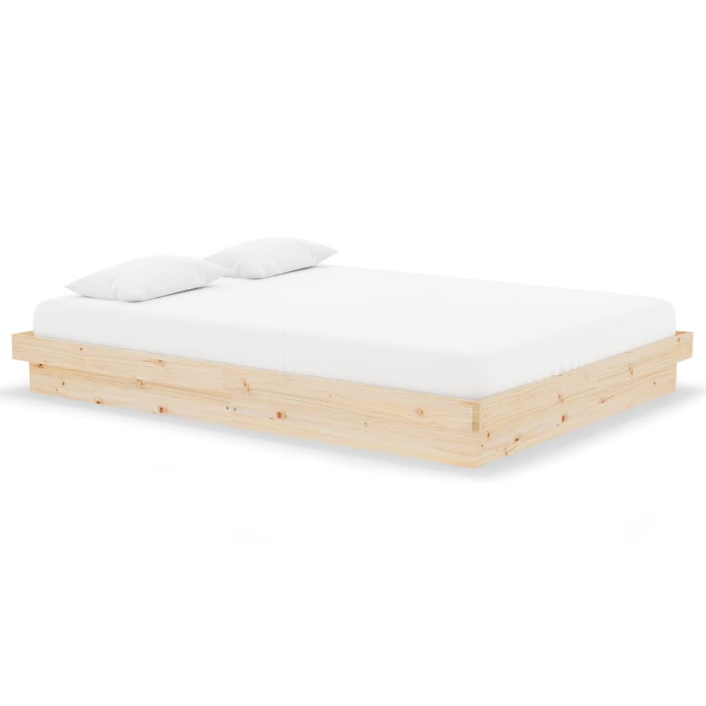 sengeramme 140x190 cm massivt træ