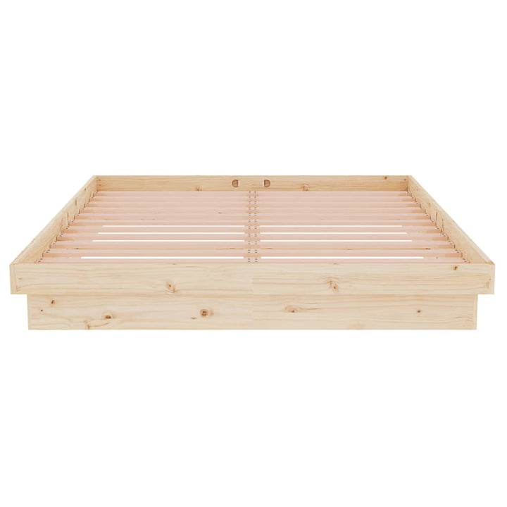 sengeramme 140x190 cm massivt træ