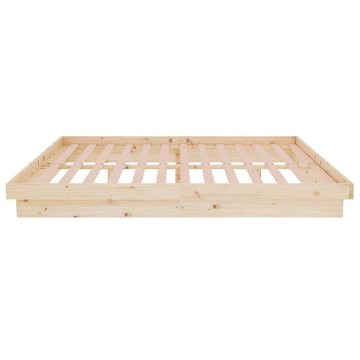sengeramme 140x190 cm massivt træ