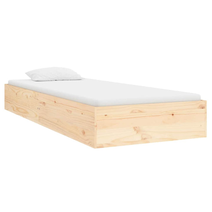 sengeramme 75x190 cm massivt træ