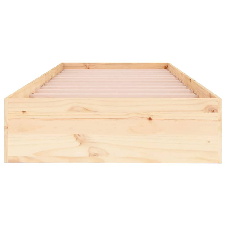 sengeramme 75x190 cm massivt træ