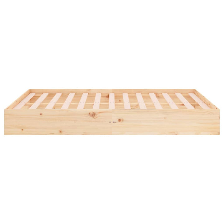 sengeramme 120x190 cm massivt træ
