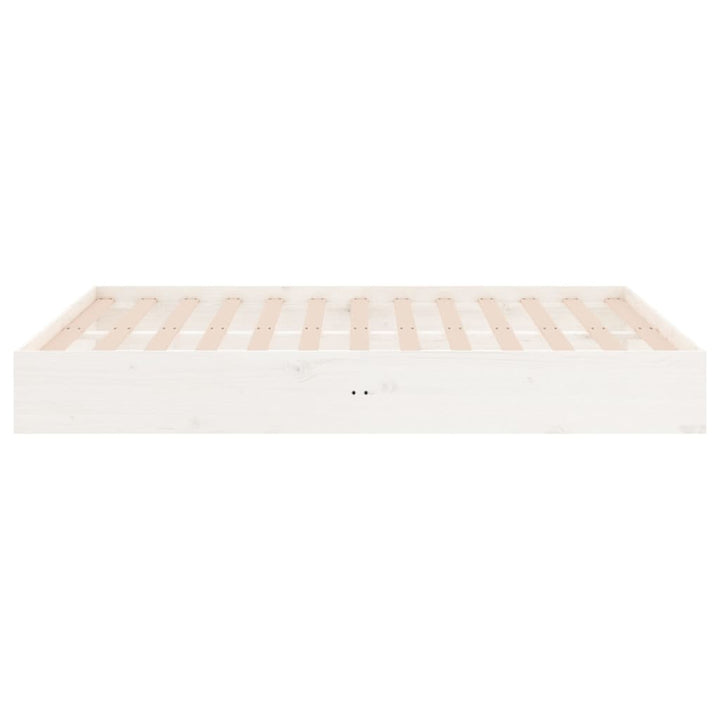 sengeramme 120x190 cm Small Double massivt træ hvid