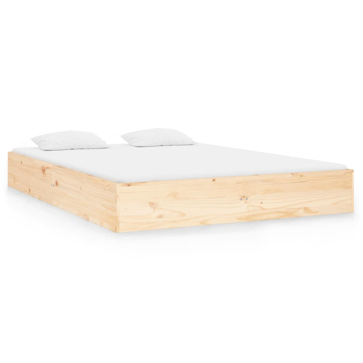 sengeramme 140x190 cm massivt træ