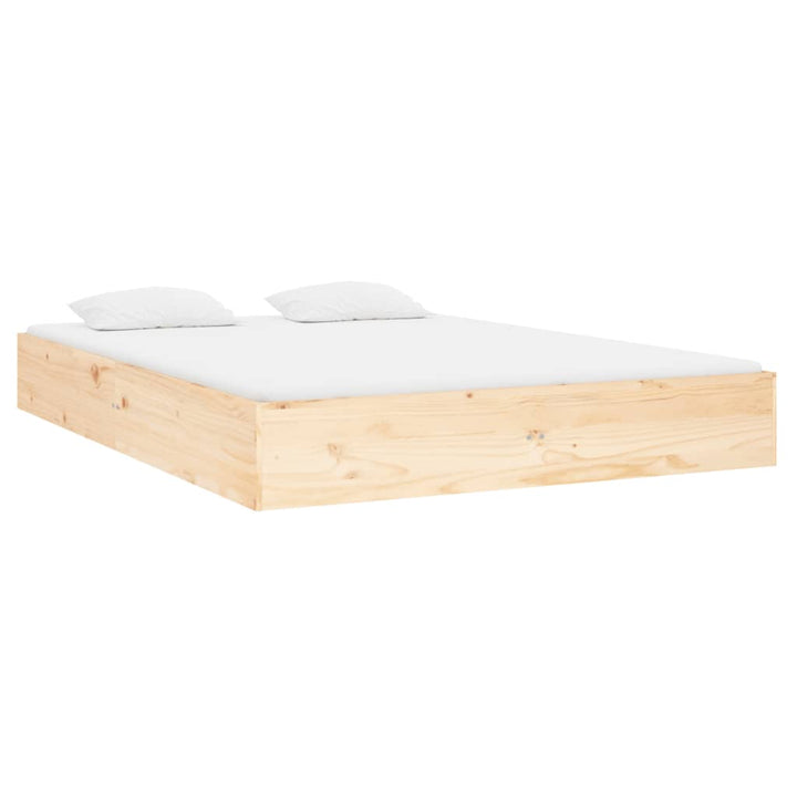 sengeramme 140x190 cm massivt træ