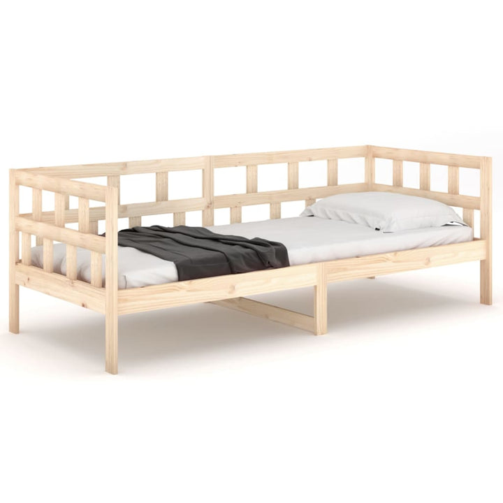 daybed massivt fyrretræ 90x190 cm