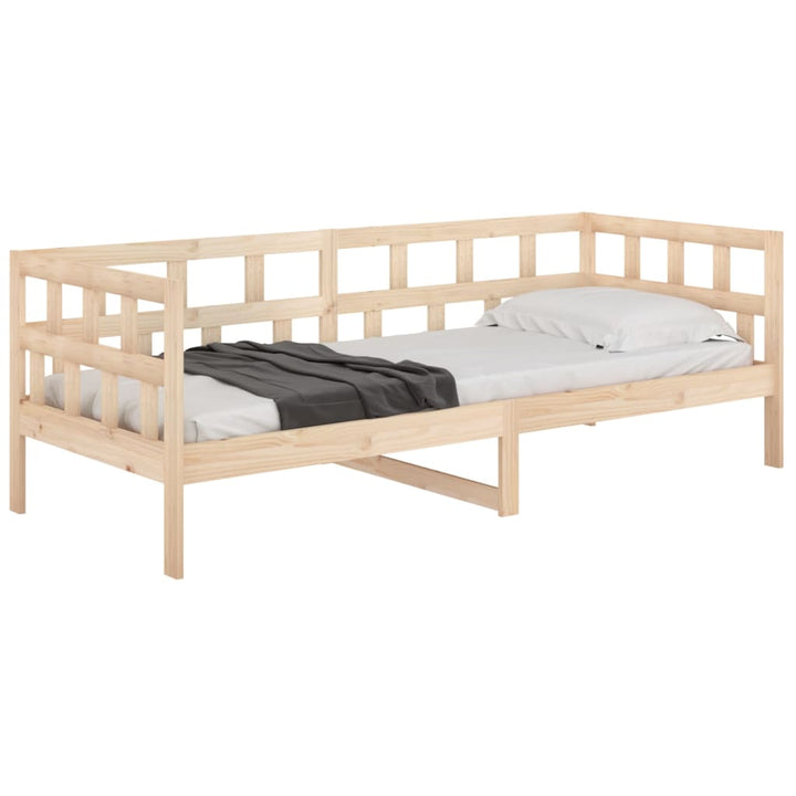 daybed massivt fyrretræ 90x190 cm