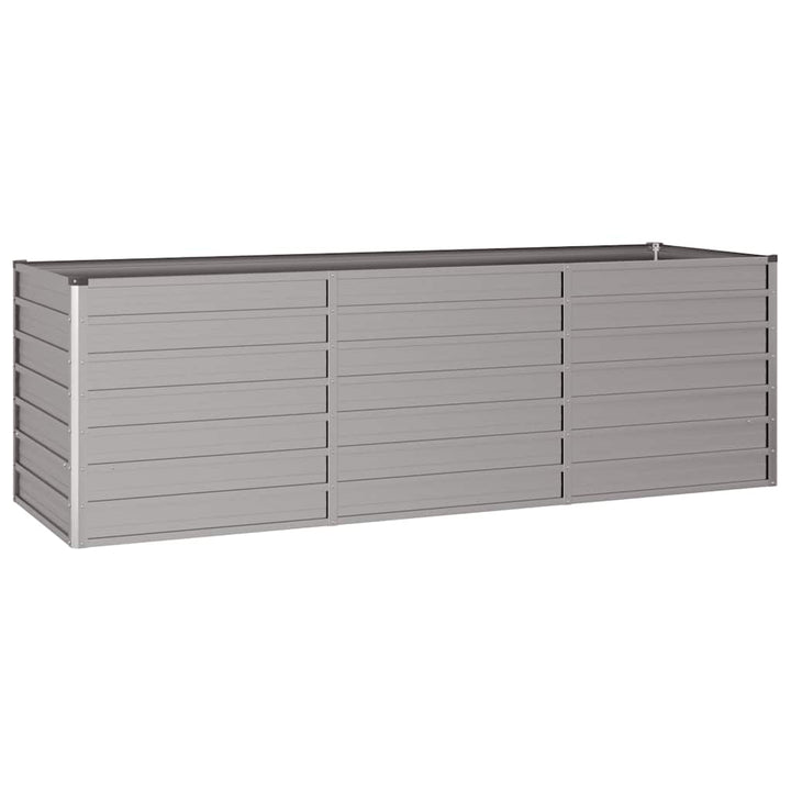 højbed 240x80x77 cm cortenstål rustfarvet