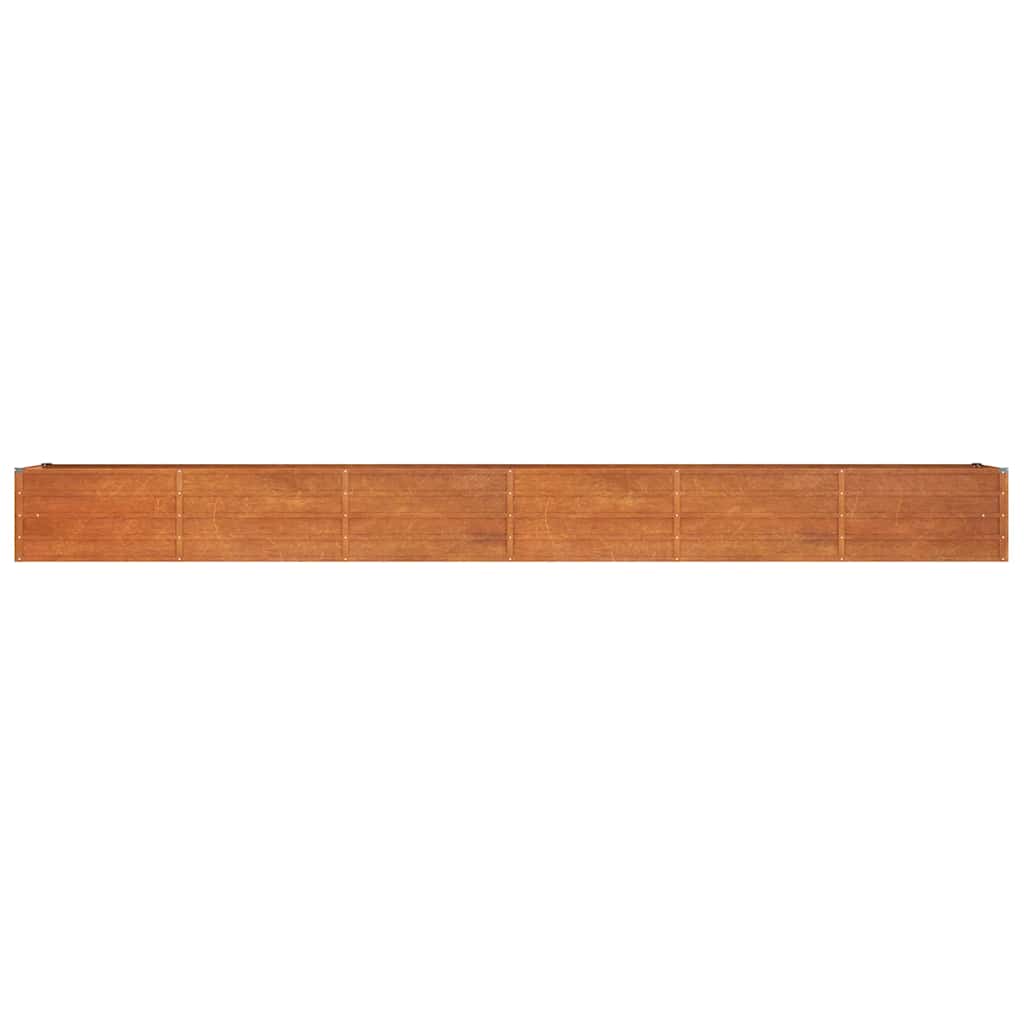 højbed 480x80x45 cm cortenstål rustfarvet