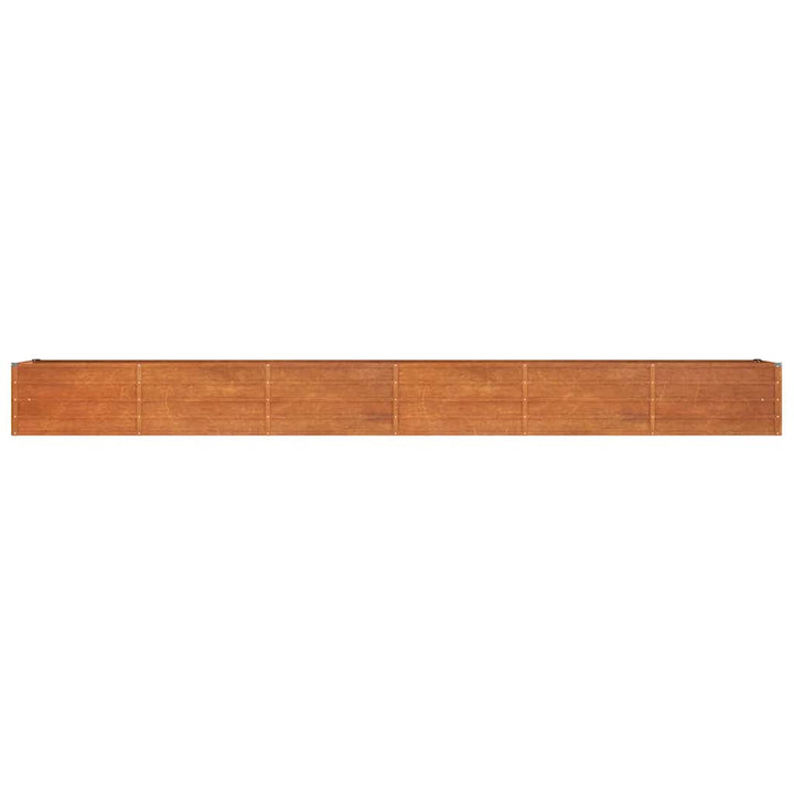 højbed 480x80x45 cm cortenstål rustfarvet
