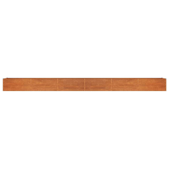 højbed 600x80x45 cm cortenstål rustfarvet