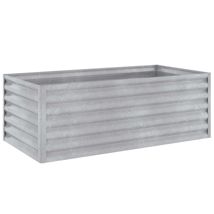 højbed til haven 100x50x36 cm cortenstål