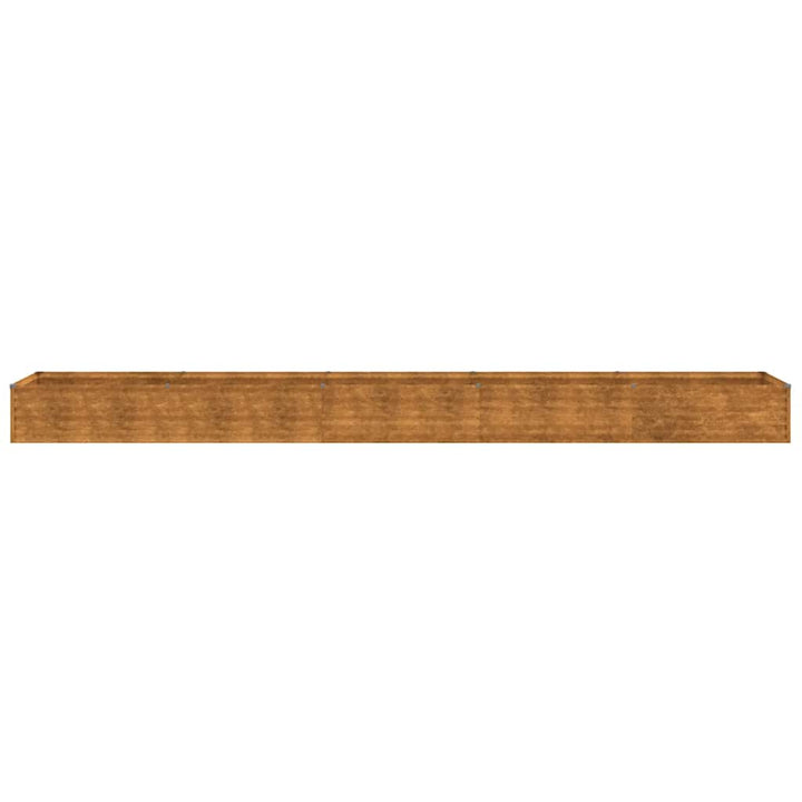 højbed til haven 482x50x36 cm cortenstål