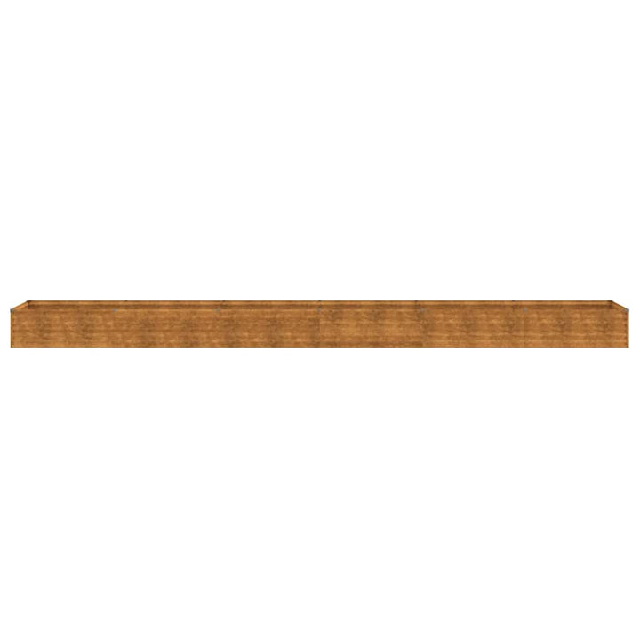 højbed til haven 580x50x36 cm cortenstål