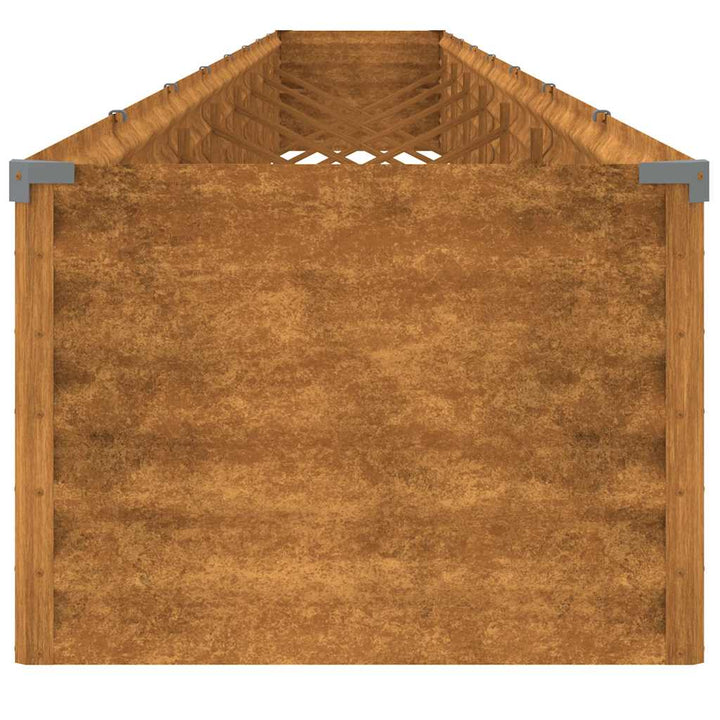 højbed 770x50x36 cm cortenstål