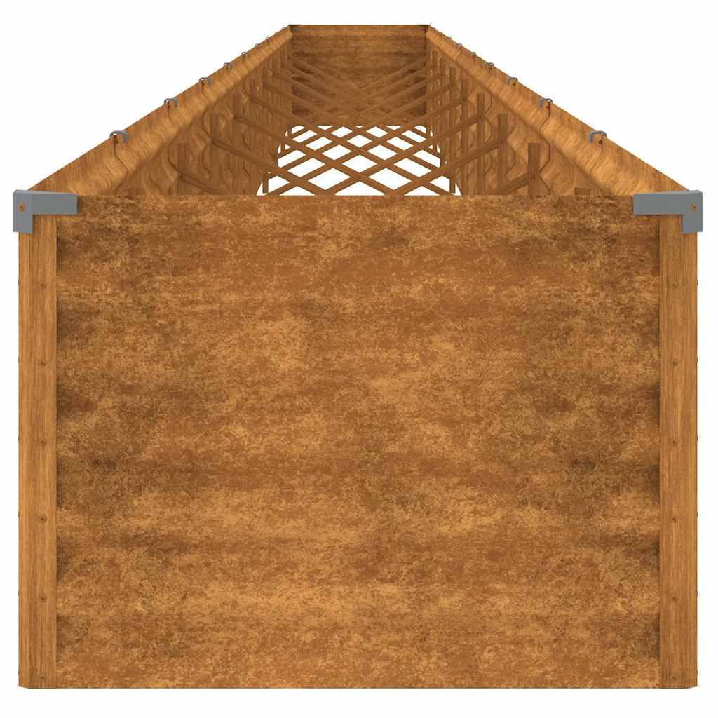højbed 960x50x36 cm cortenstål