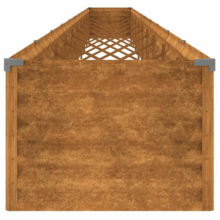 højbed 960x50x36 cm cortenstål